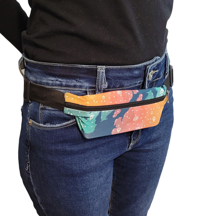 RIÑONERA ULTRADELGADA - MAPA CONNECT